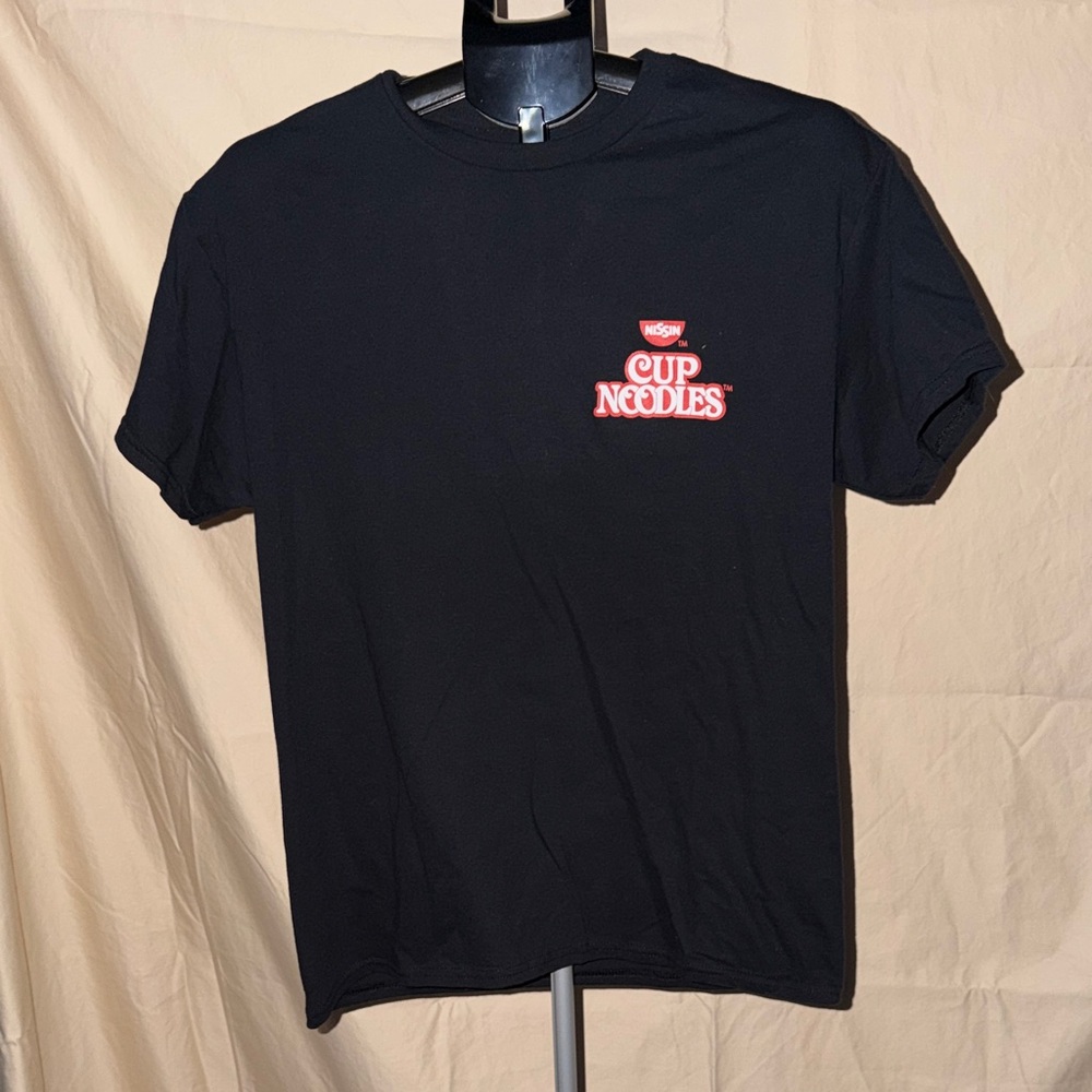Cup Noodles Men's Black Graphic Tee
